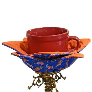 Florida Gators NCAA Champs  Bowl And Cup Cozies. Set of 2.